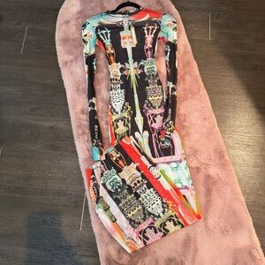 SKIMS Multicolor Graphic Dress